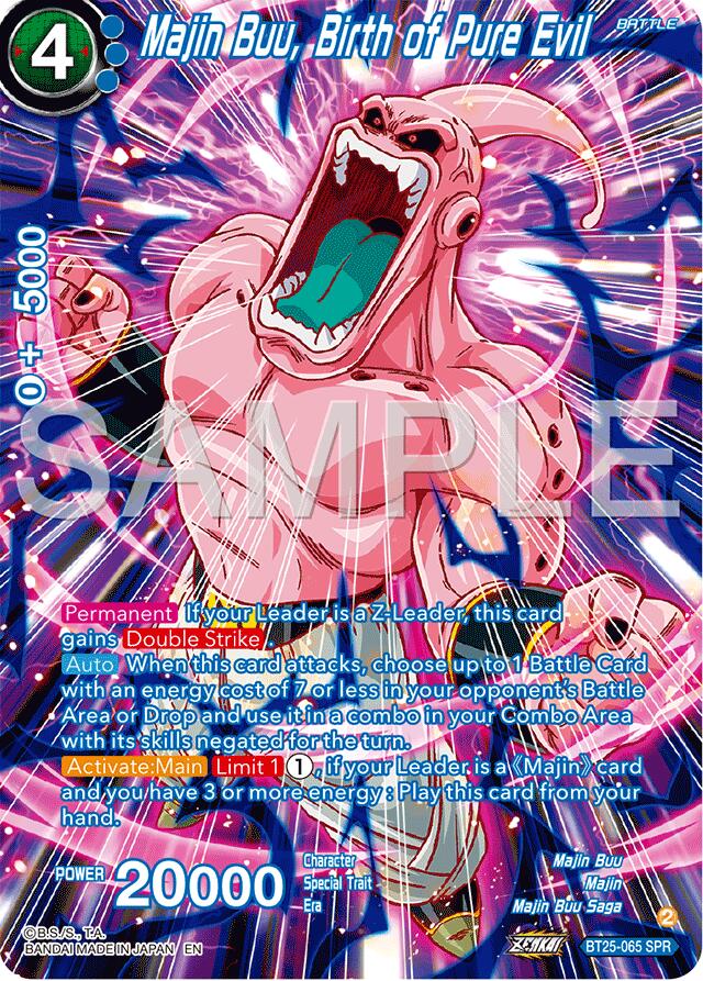 Majin Buu, Birth of Pure Evil (SPR)