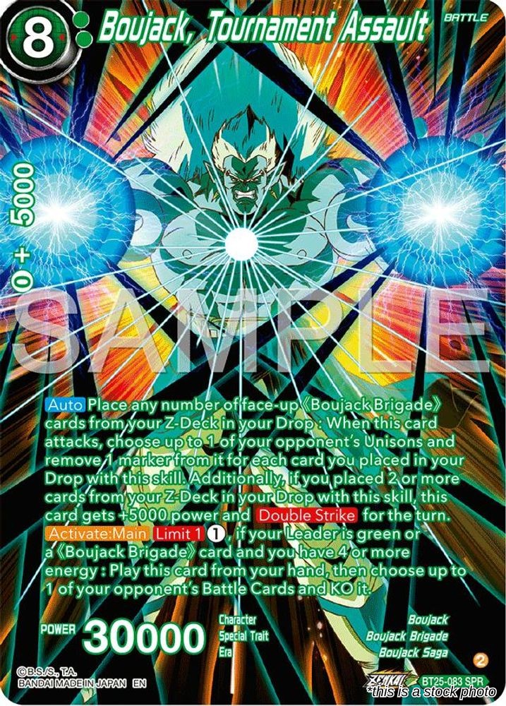 Boujack, Tournament Assault (SPR)