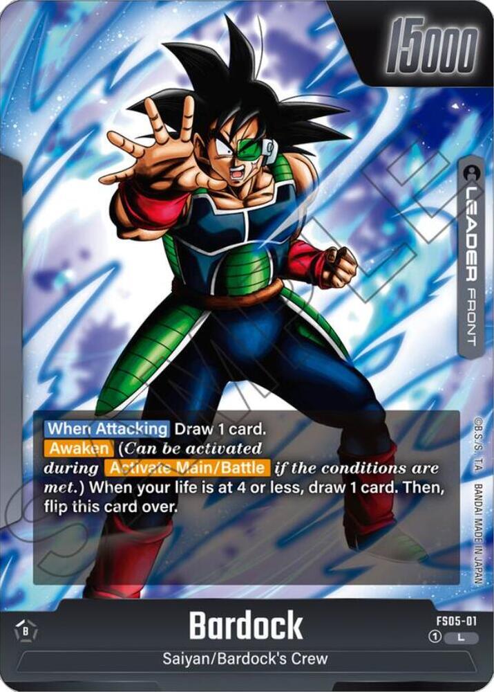 Bardock - FS05-01 (Back)