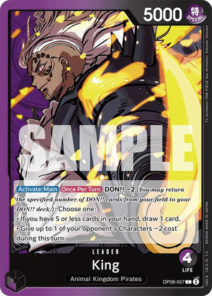 King (057) [OP08-057] Two Legends