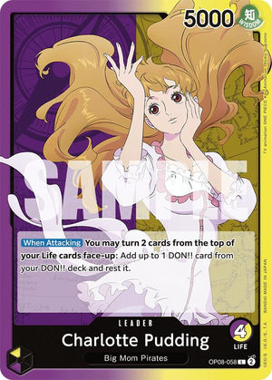 Charlotte Pudding (058) [OP08-058] Two Legends