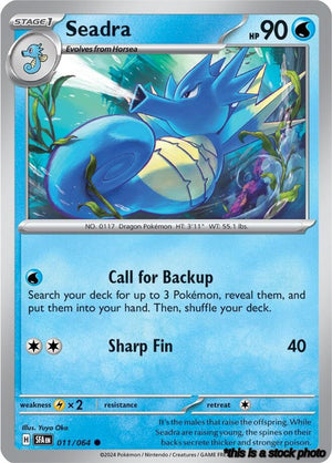 Common Seadra [011/064 Near Mint ]