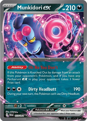 037/064 Munkidori ex Double Rare Holofoil Near Mint