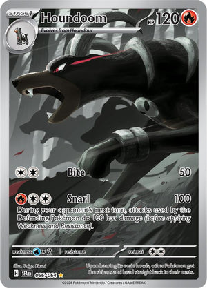 Illustration Rare Houndoom - 066/064 [066/064 Near Mint ]