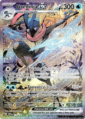 132 Greninja ex Promo Holofoil