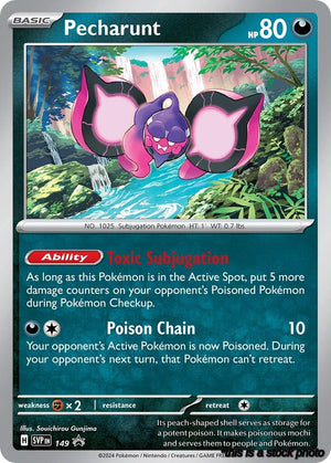 149 Pecharunt Promo Holofoil Near Mint