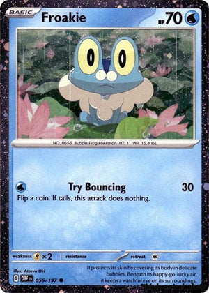 056/197 Froakie (Cosmos Holo) Promo Holofoil