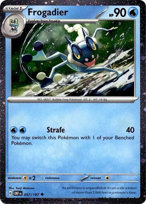 057/197 Frogadier (Cosmos Holo) Promo Holofoil