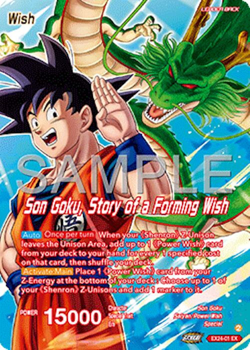 Son Goku // Son Goku, Story of a forming Wish