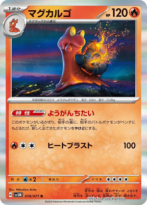 JP Holofoil Near Mint Magcargo [018/071]