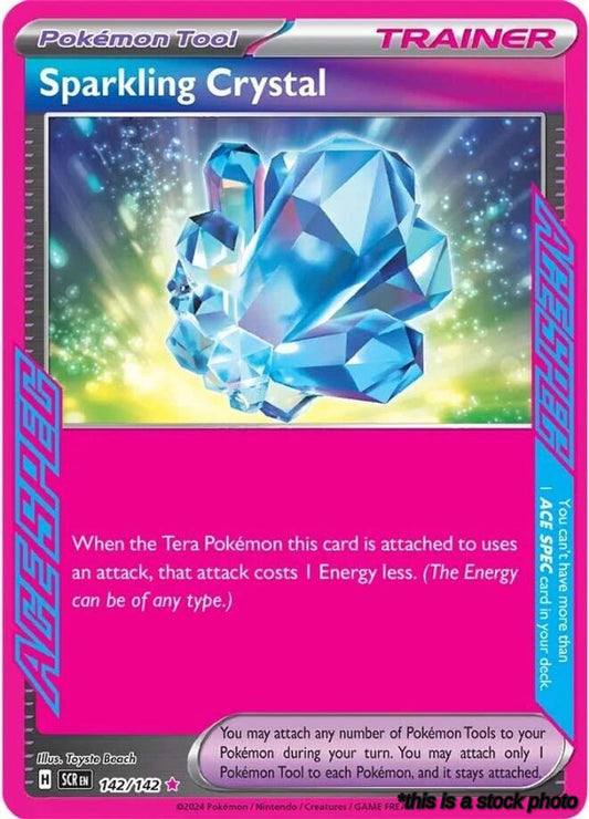 ACE SPEC Rare Sparkling Crystal [142/142 Near Mint ]