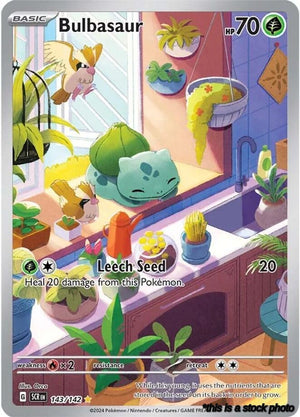 Holofoil Bulbasaur [143/142 Near Mint ]