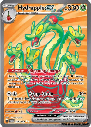 Ultra Rare Hydrapple ex - 156/142 [156/142 Near Mint ]