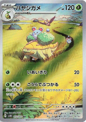 JP Holofoil Near Mint Grotle - 072/071 [072/071]