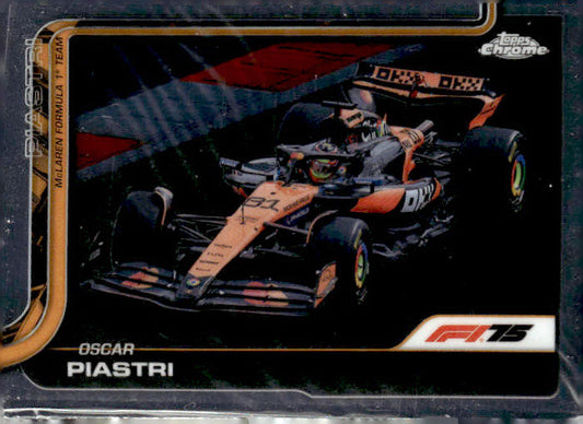 2025 Topps Chrome Formula 1 #78 Oscar Piastri