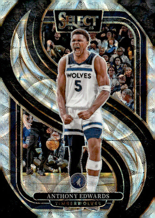 2024-25 Panini Select #130 Anthony Edwards Scope Prizm