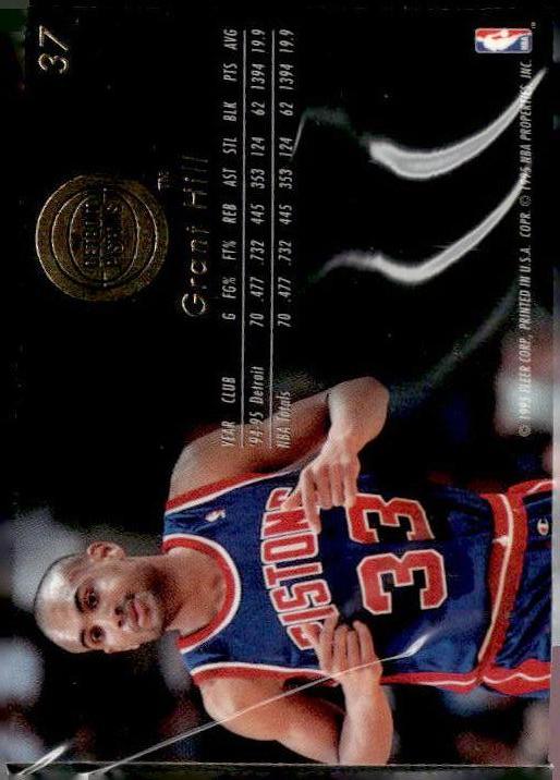 1995-96 Flair #37 Grant Hill