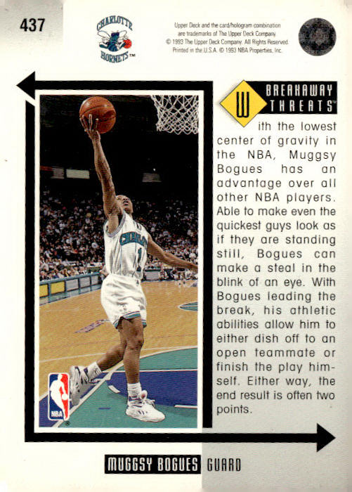 1993-94 Upper Deck #437 Muggsy Bogues