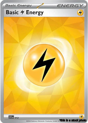 Common Basic Lightning Energy - 012 [012 Near Mint ]