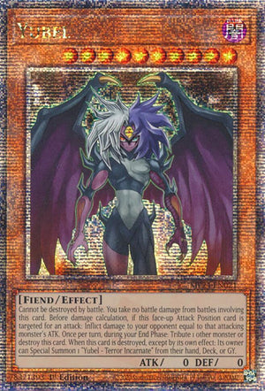 1st Edition Yubel (Quarter Century Secret Rare) [MP24-EN021 Lightly Played] Quarter Century Secret Rare