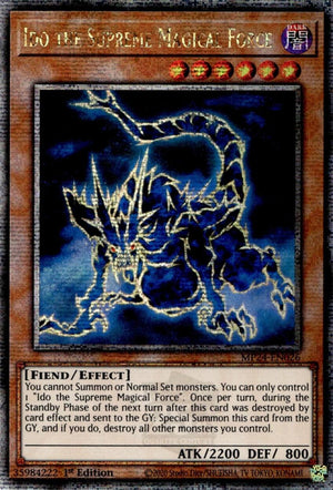 1st Edition Ido the Supreme Magical Force (Quarter Century Secret Rare) [MP24-EN026 Near Mint] Quarter Century Secret Rare