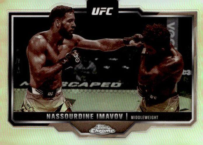 2025 Topps Chrome UFC #155 Nassourdine Imavov