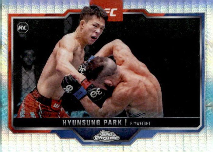 2025 Topps Chrome UFC #169 Hyunsung Park