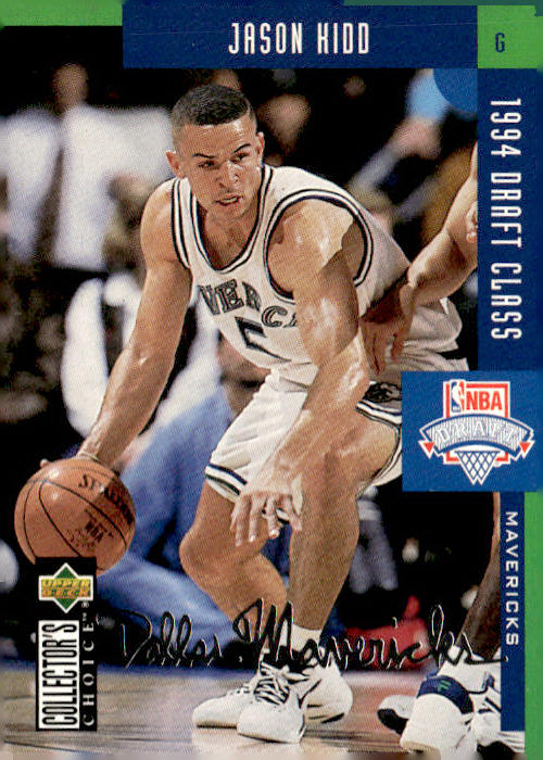 1994-95 Collector's Choice - Silver Signature #408 Jason Kidd