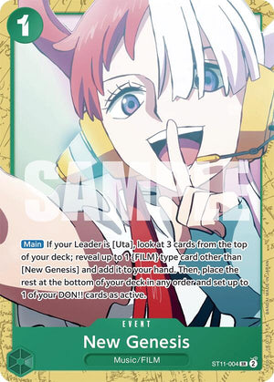 New Genesis [ST11-004] Starter Deck 16: GREEN Uta