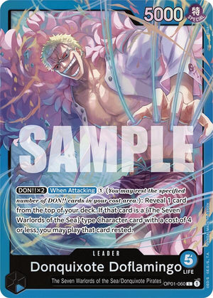 Donquixote Doflamingo (OP01-060) [OP01-060] Starter Deck 17: BLUE Donquixote Doflamingo