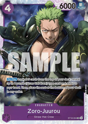 Zoro-Juurou (ST18-004) [ST18-004] Starter Deck 18: PURPLE Monkey.D.Luffy