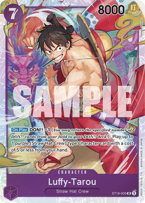 Luffy-Tarou [ST18-005] Starter Deck 18: PURPLE Monkey.D.Luffy