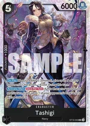 Tashigi [ST19-003] Starter Deck 19: BLACK Smoker