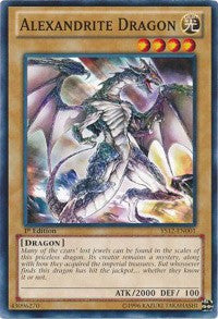 1st Edition Alexandrite Dragon [YS12-EN001 Lightly Played] Common / Short Print