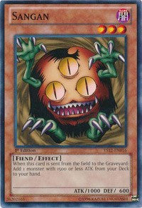 1st Edition Sangan [YS12-EN016 Near Mint] Common / Short Print