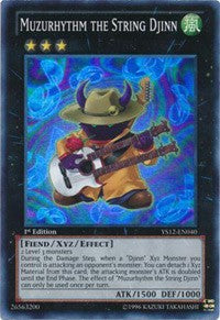 1st Edition Muzurhythm the String Djinn [YS12-EN040 Lightly Played] Super Rare