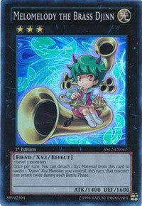 1st Edition Melomelody the Brass Djinn [YS12-EN042 Near Mint] Super Rare