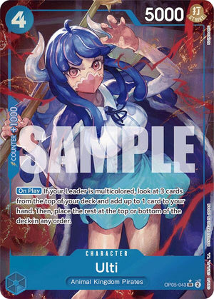 Ulti (Alternate Art) [OP05-043] Premium Booster -The Best