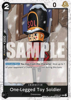 OP05-081 One-Legged Toy Soldier (Jolly Roger Foil) Uncommon