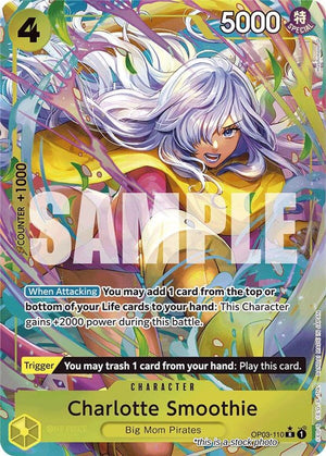 OP03-110 Charlotte Smoothie (Alternate Art) Rare