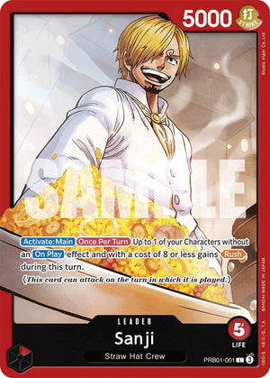 Sanji (PRB01-001) [PRB01-001] Premium Booster -The Best