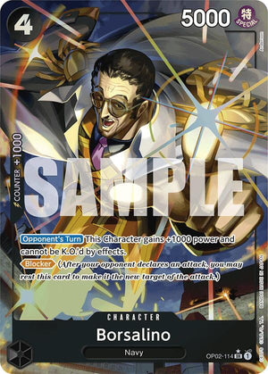 Borsalino (Alternate Art) [OP02-114] Premium Booster -The Best