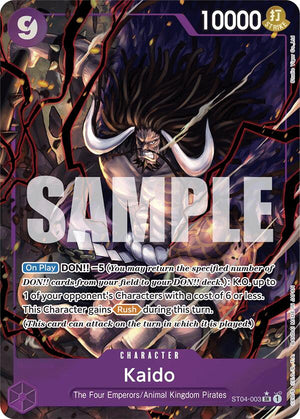 Kaido (ST04-003) (Alternate Art) [ST04-003] Premium Booster -The Best