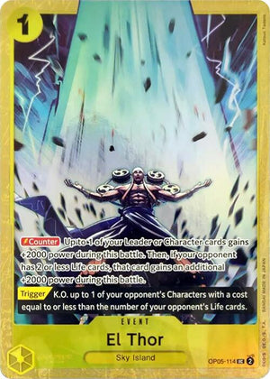 El Thor (Premium Card Collection -Best Selection Vol. 2-) [OP05-114] One Piece Promotion Cards