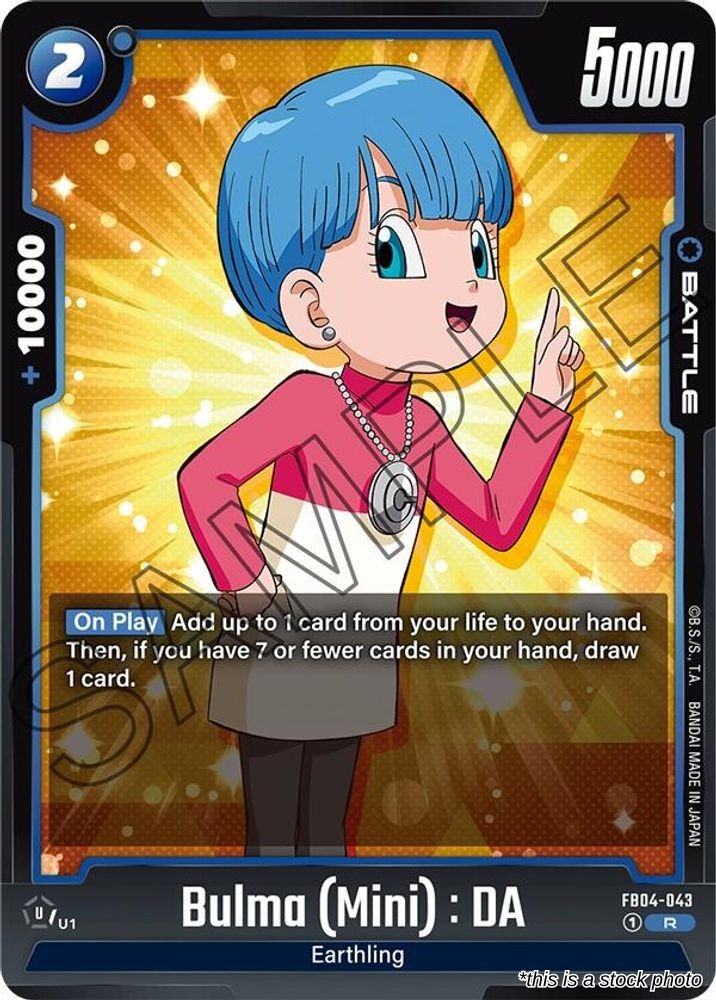 Bulma (Mini) : DA