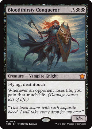 Bloodthirsty Conqueror [FDN/58] 2024 Magic: The Gathering