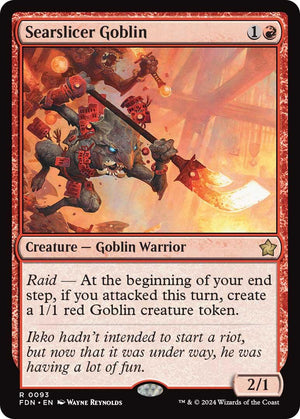 Searslicer Goblin [FDN/93] 2024 Magic: The Gathering