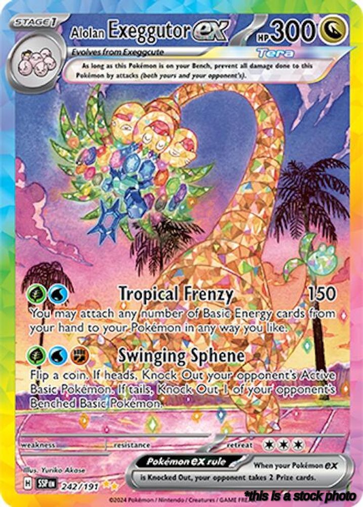 Alolan Exeggutor ex - 242/191