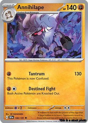 Uncommon Annihilape [100/191 Near Mint ]