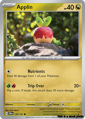 Common Applin [138/191 Near Mint ]